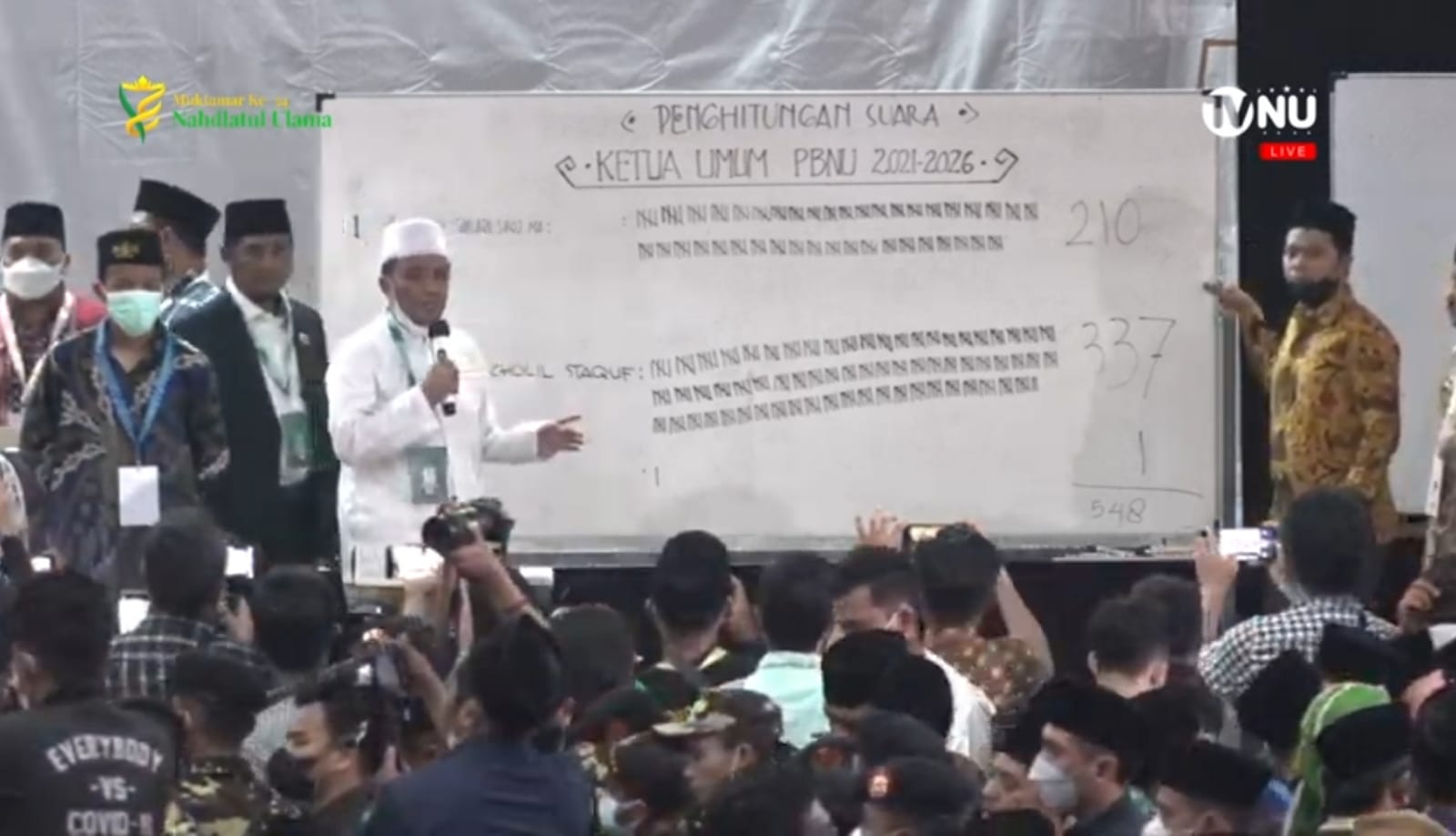 KH Yahya Cholil Staquf Jadi Ketua PBNU 2021-2026