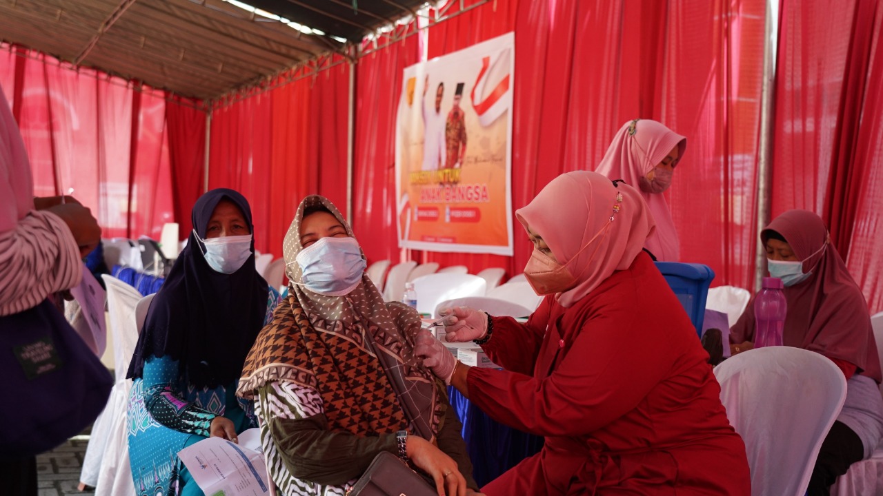 Hadang Omicron, Tidar Jatim Targetkan Vaksinasi Seribu Dosis