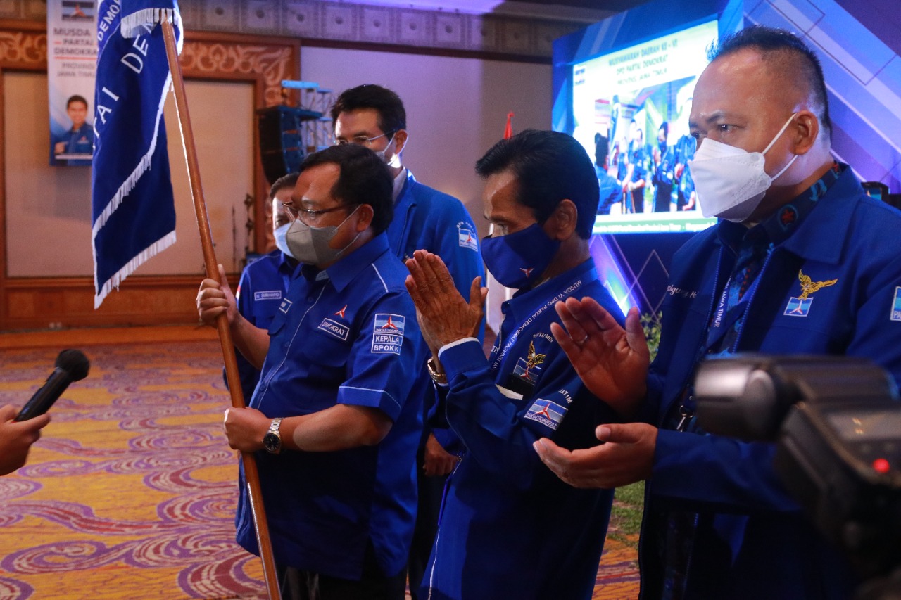 BPOKK Beri Mandat Duet dr Agung - Subianto jadi LO Demisioner Demokrat Jatim