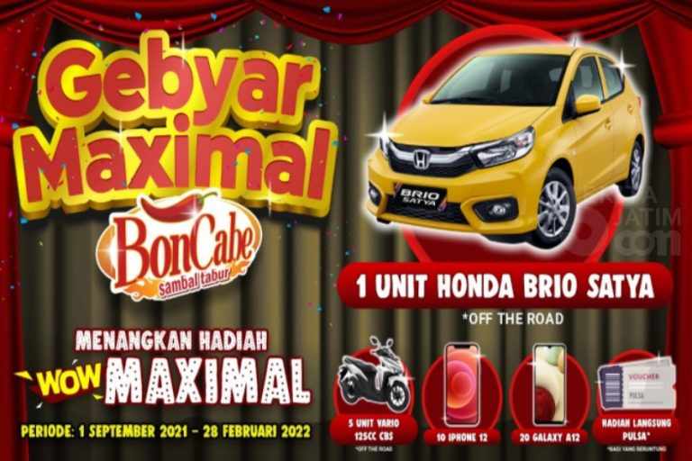 BonCabe Adakan Undian Berhadiah Mobil, Pemenang Dipastikan Tak Dipungut Biaya