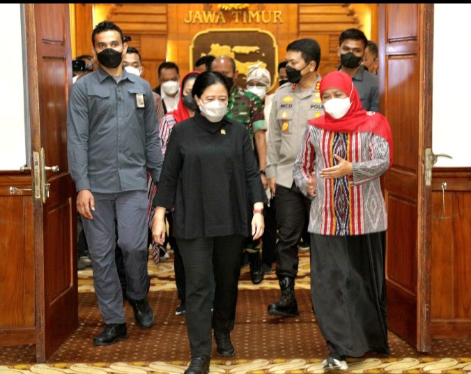 Puan Makan Malam di Gedung Grahadi, Disuguhi Kuliner Khas Jatim