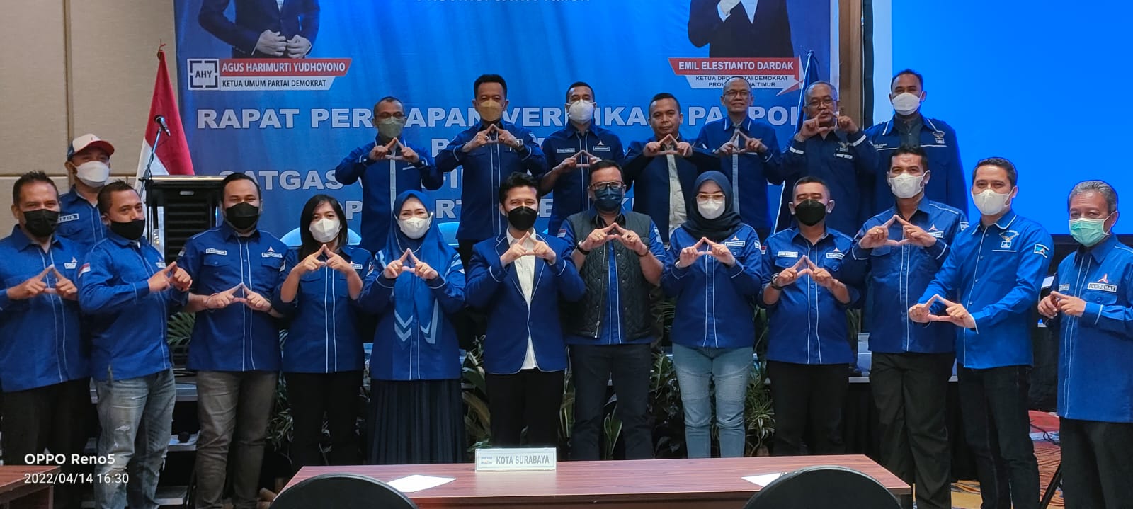 Demokrat Se-Jatim Jalani Proses Verifikasi Parpol Sambut Pemilu 2024