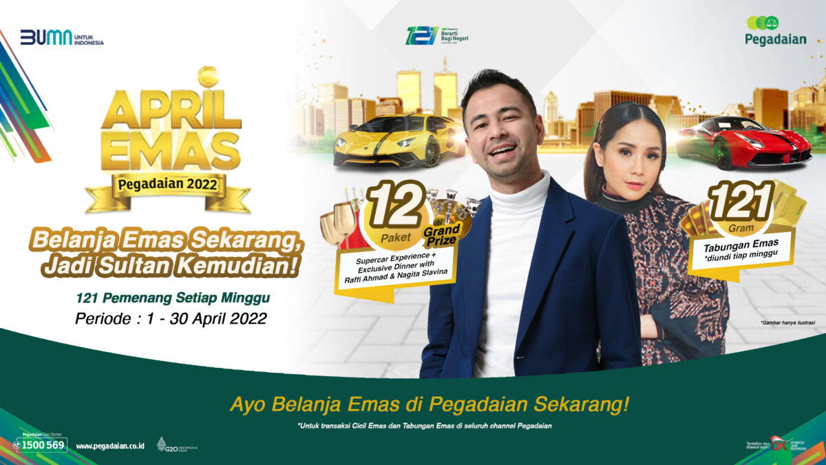 Jadi Sultan Lewat Tabungan Emas Pegadaian