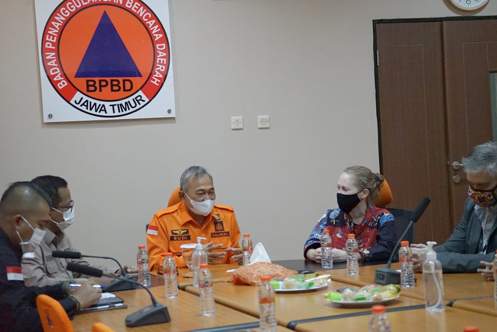 Inovasi Layanan Pembelajaran Kebencanaan BPBD Jatim Diapresiasi Konjen Australia