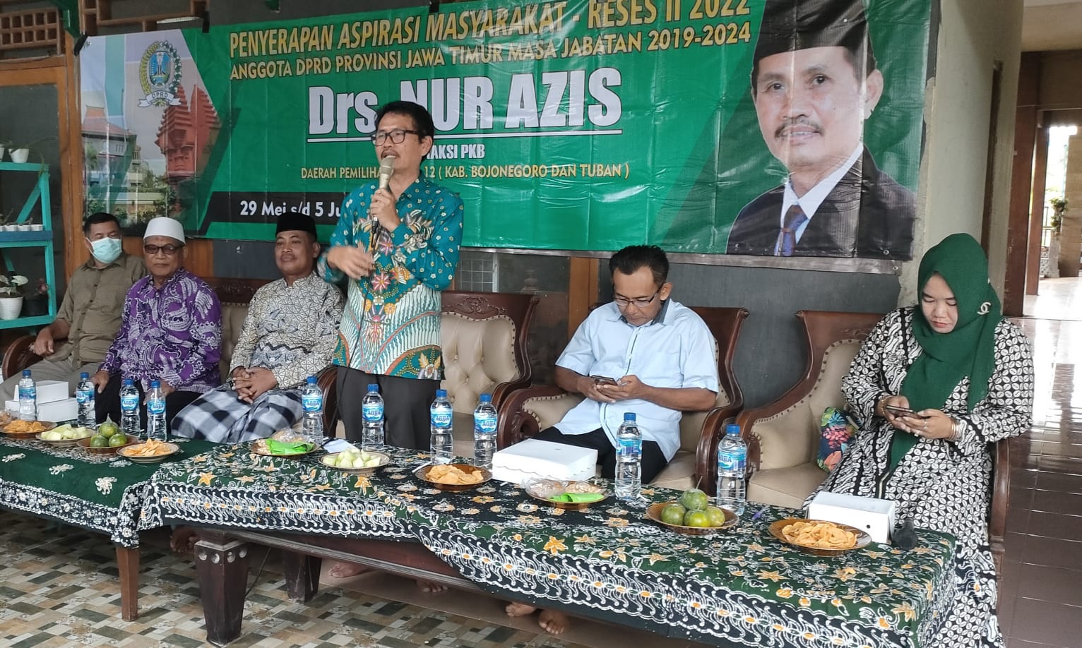Reses di Tuban, Nur Aziz Desak Perbaikan Jalan dan Jembatan Glendeng