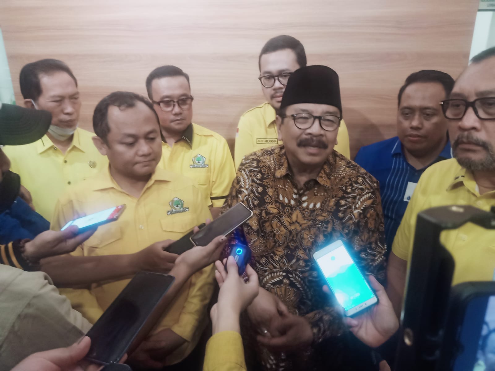Golkar Jatim Diskusi Bareng Pakde Karwo Antisipasi Krisis Pangan Global