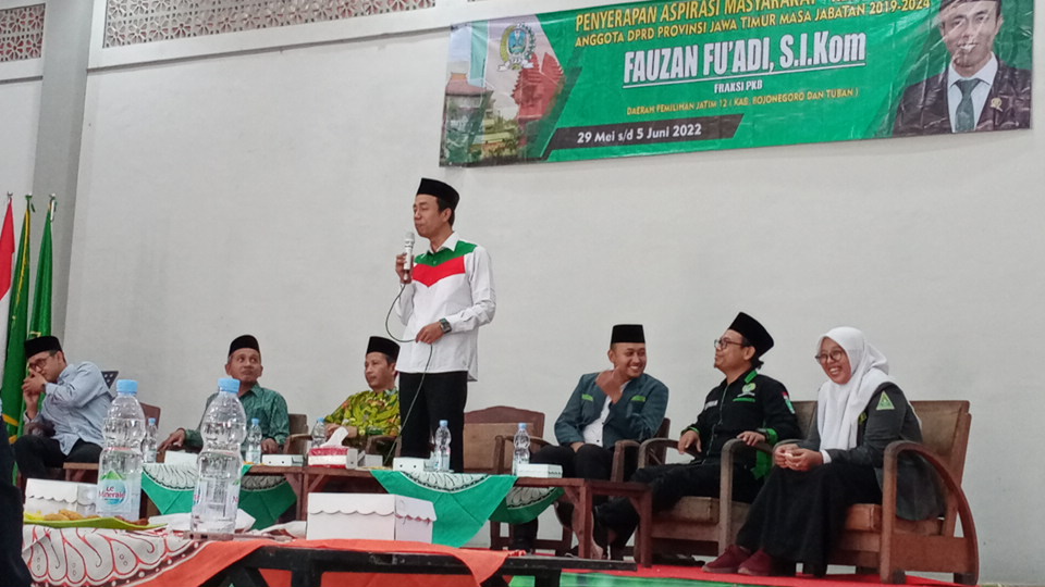 Reses Fauzan Fuadi di Bojonegoro, Ingatkan Generasi Muda NU tentang Bahaya Radikalisme