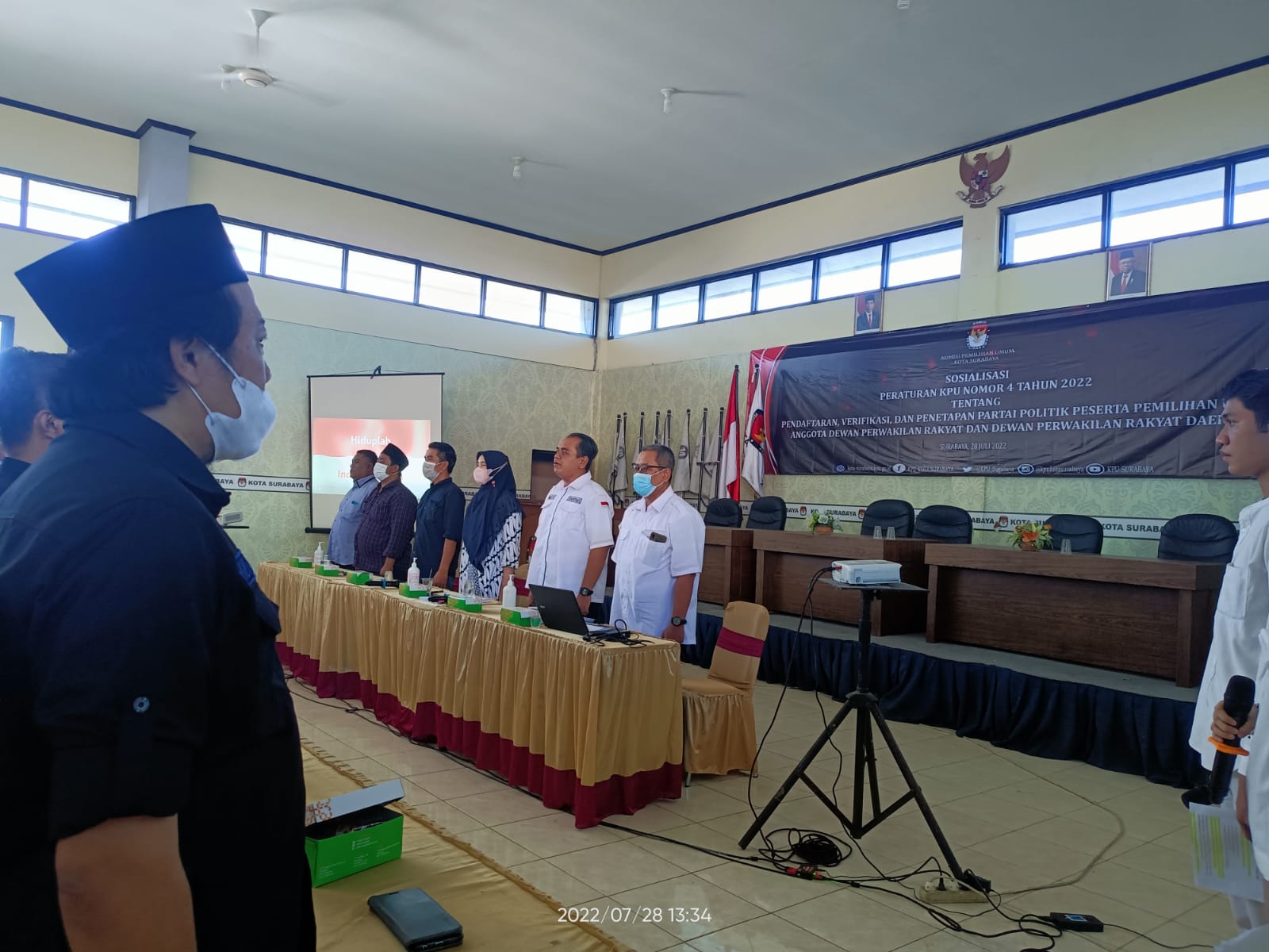 KPU Surabaya Sosialisasi PKPU Nomor 4 Tahun 2022 Ke Parpol dan Stakeholder