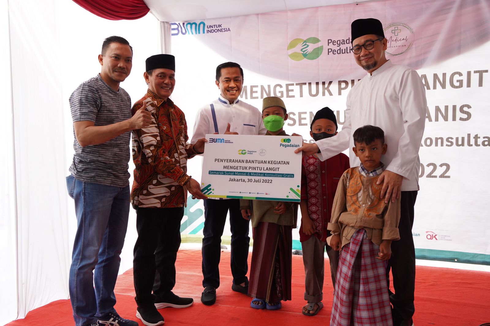 Tahun Baru Islam, Pegadaian Adakan Khitan Massal dan Konsultasi Kesehatan Gratis