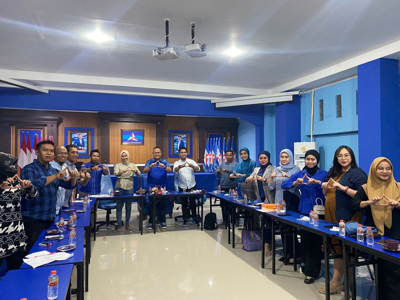 HUT ke-21, Demokrat Jatim Gelar Acara Berkonsep Sehat Berbagi dan&nbsp;Bahagia