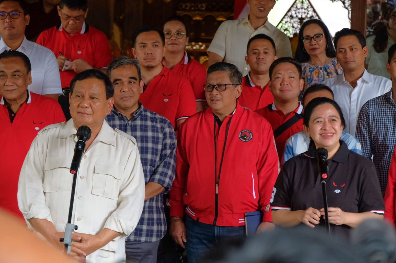 Bertemu 4 Mata dengan Parbowo di Hambalang, Ini Kata Puan Maharani