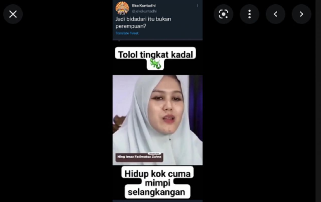 Laskar Sholawat Nusantara Kecam Eko Kuntadhi yang Hina Ning Imaz