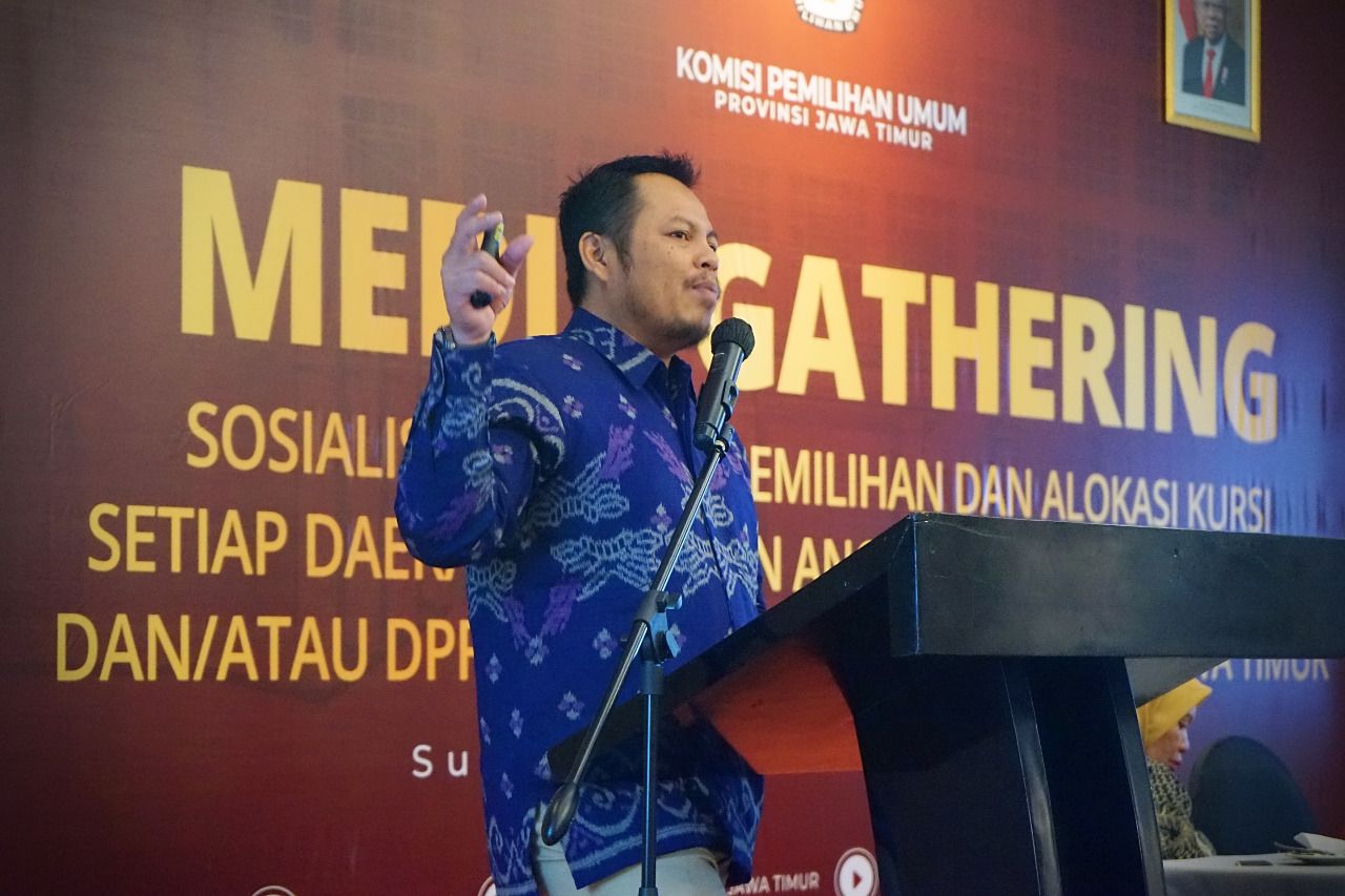 KPU Jatim Sosialisasikan Rancangan Penataan Dapil DPRD dan Pencalonan DPD