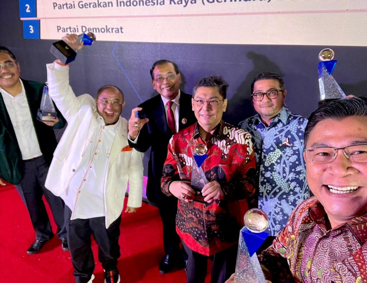 Hattrick! Demokrat Raih Predikat Partai Politik Informatif&rsquo; dari KIP-RI