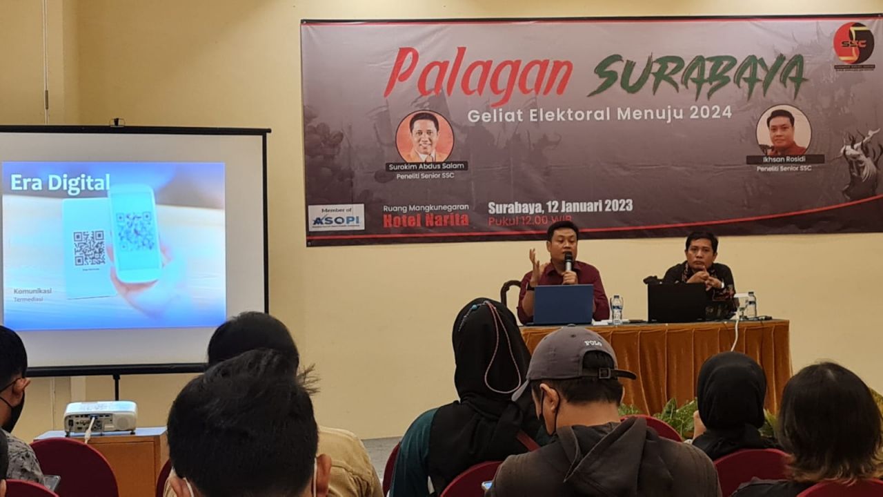 PDI Perjuangan Masih Kuat di Surabaya, Top Of Mind dan Elektabilitas