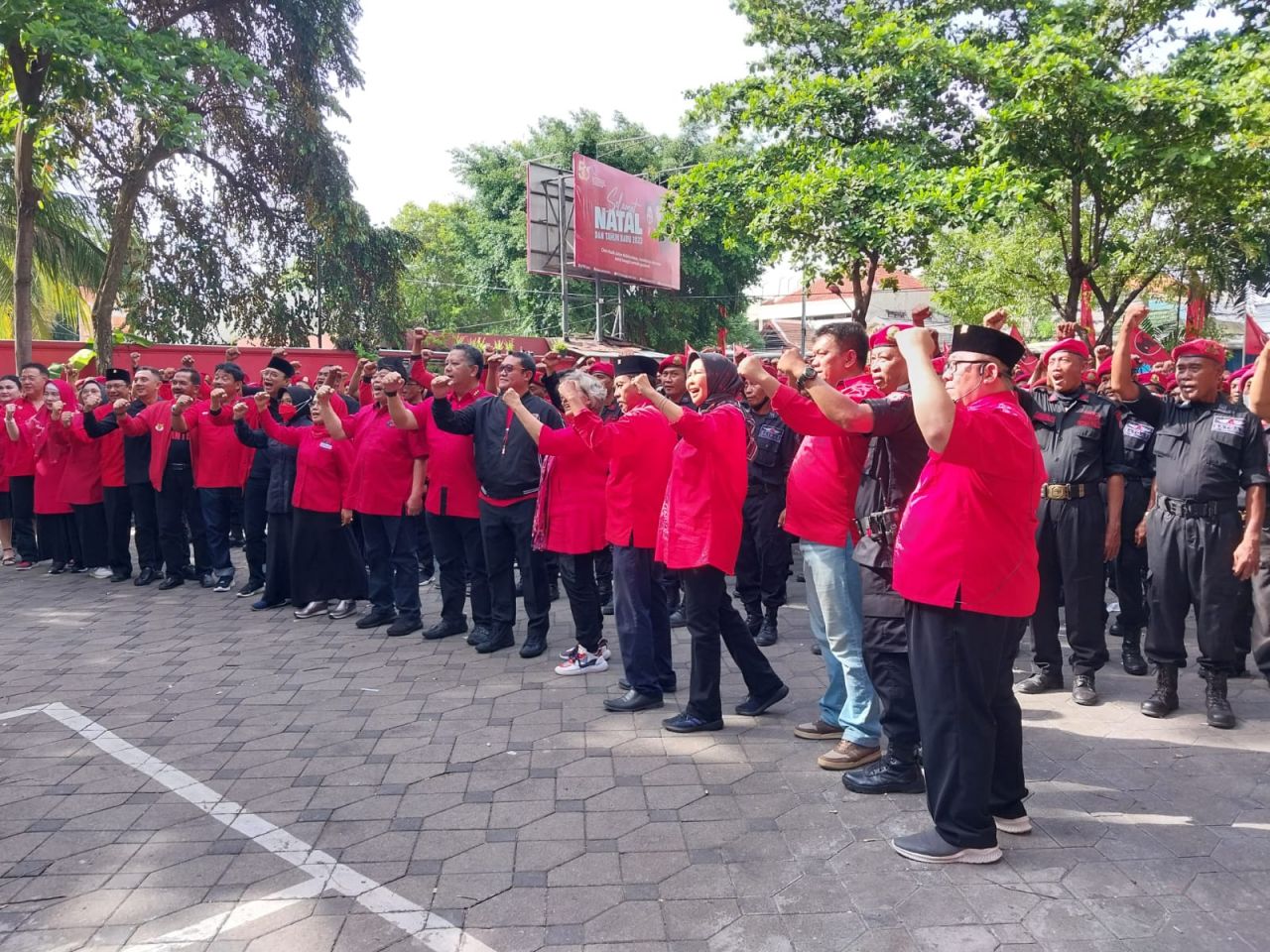 PDI Perjuangan Jatim Kirim 613 Satgas ke DPP, untuk Apa?
