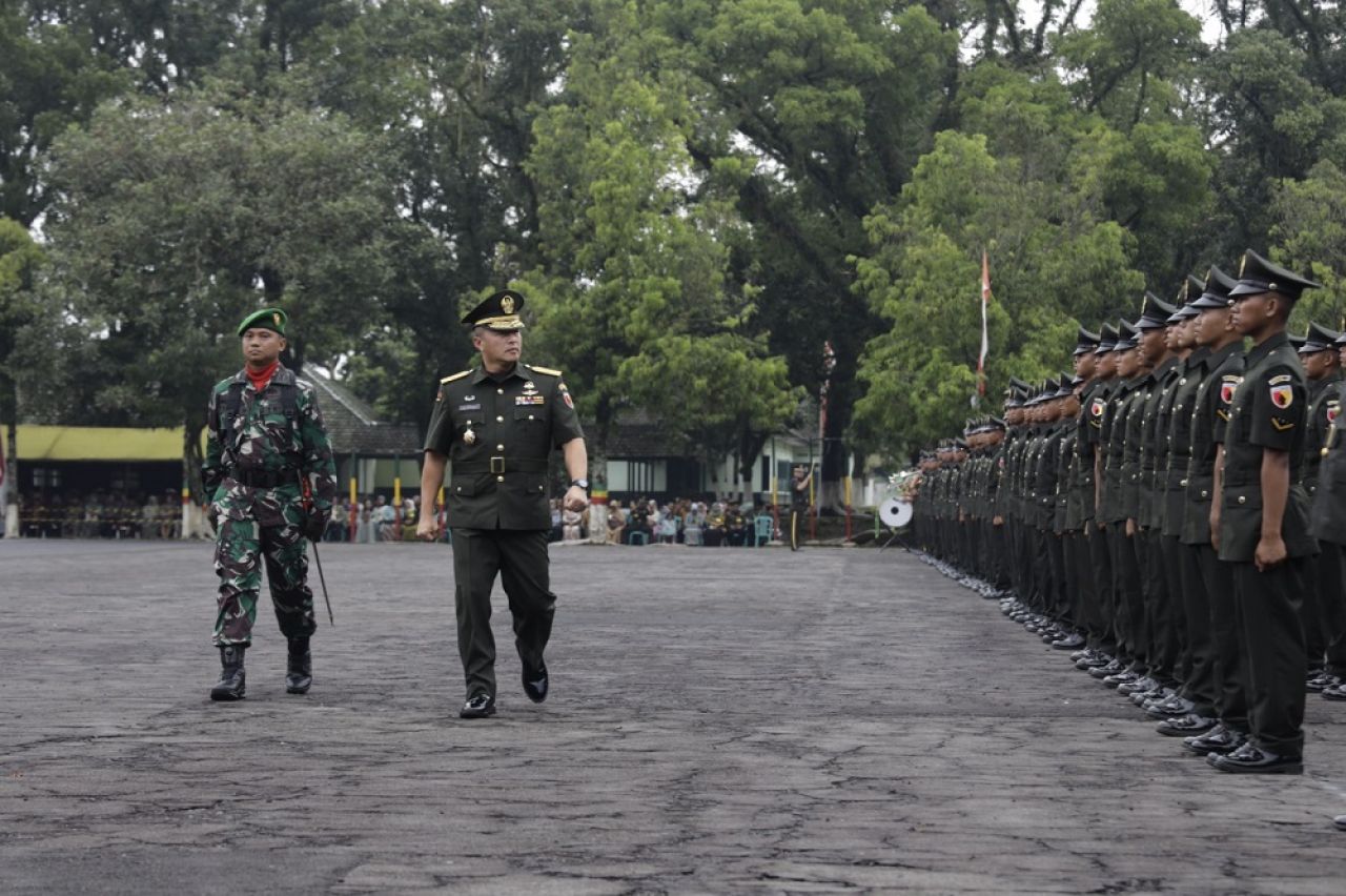 165 Mantan Siswa Secaba Rindam V/Brawijaya, Resmi Dilantik Berpangkat Sersan Dua