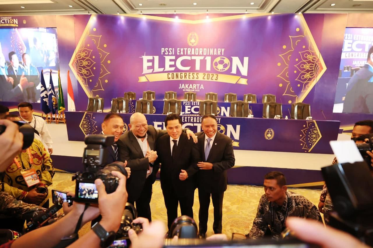 Erick Thohir Ketua PSSI, La Nyalla Titip Sikat Mafia Bola