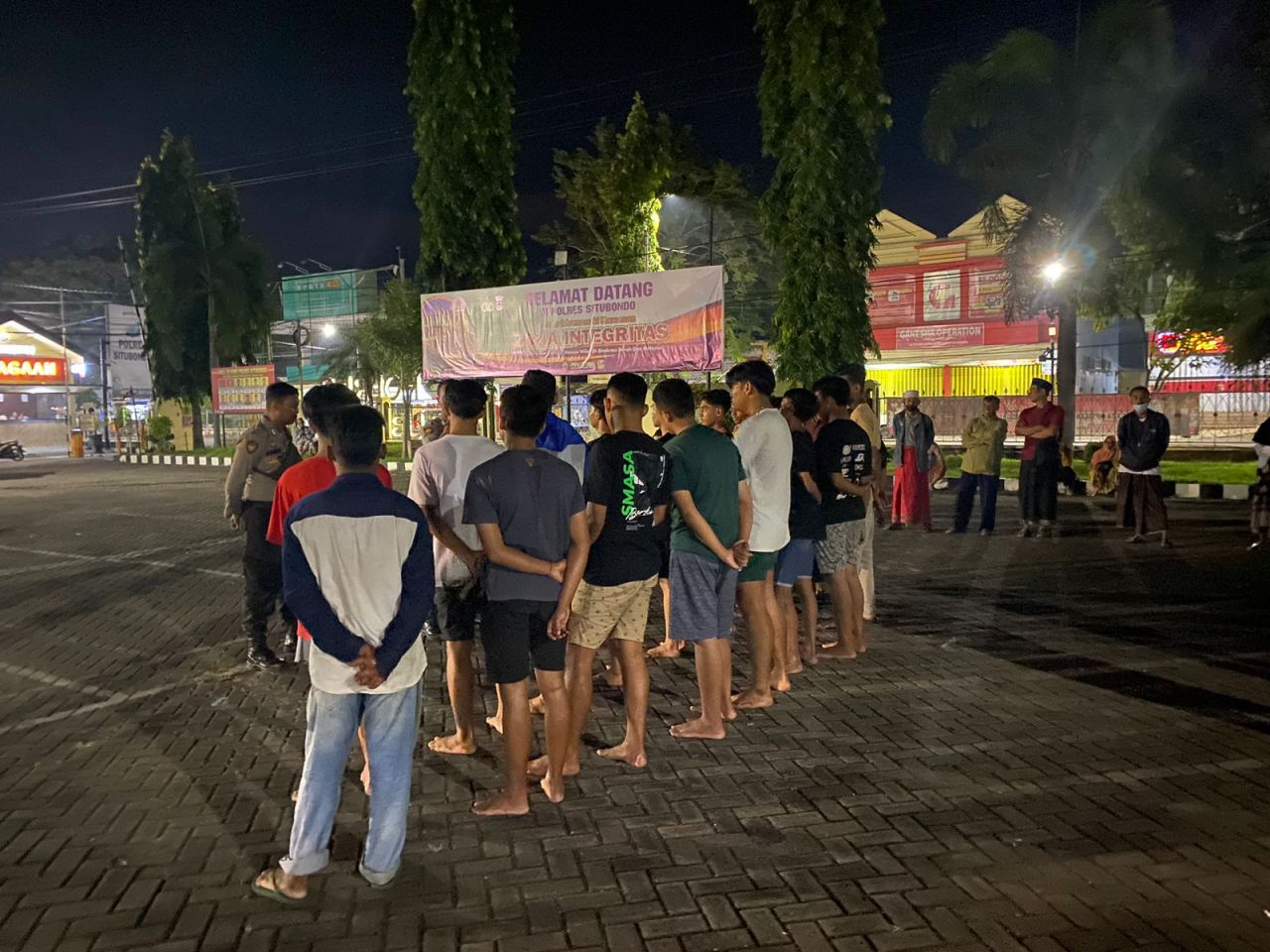 Polres Situbondo Razia Balap Liar Jelang Ramadan, Belasan Motor Diamankan