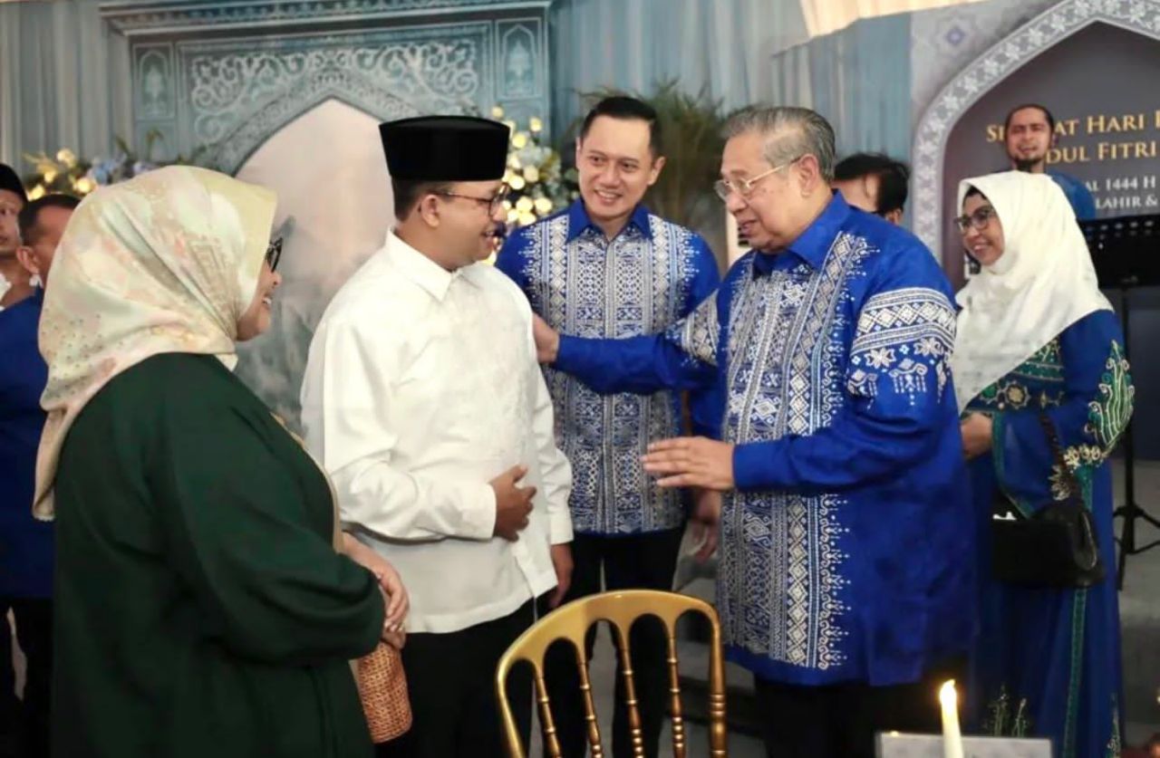 Anies Silaturahmi ke Rumah AHY, Dapat Wejangan SBY