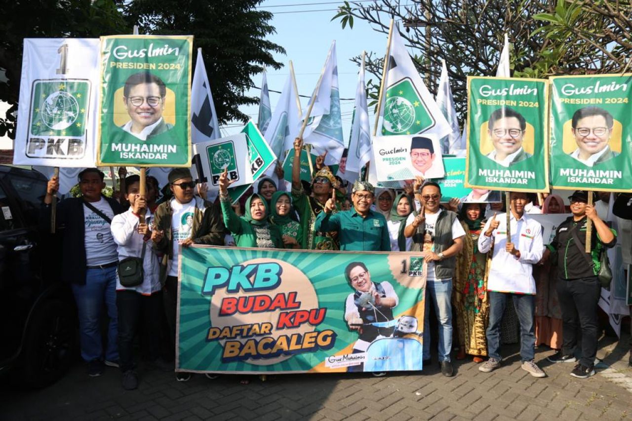 PKB Jatim Daftarkan Caleg, Target Rebut 40 Kursi