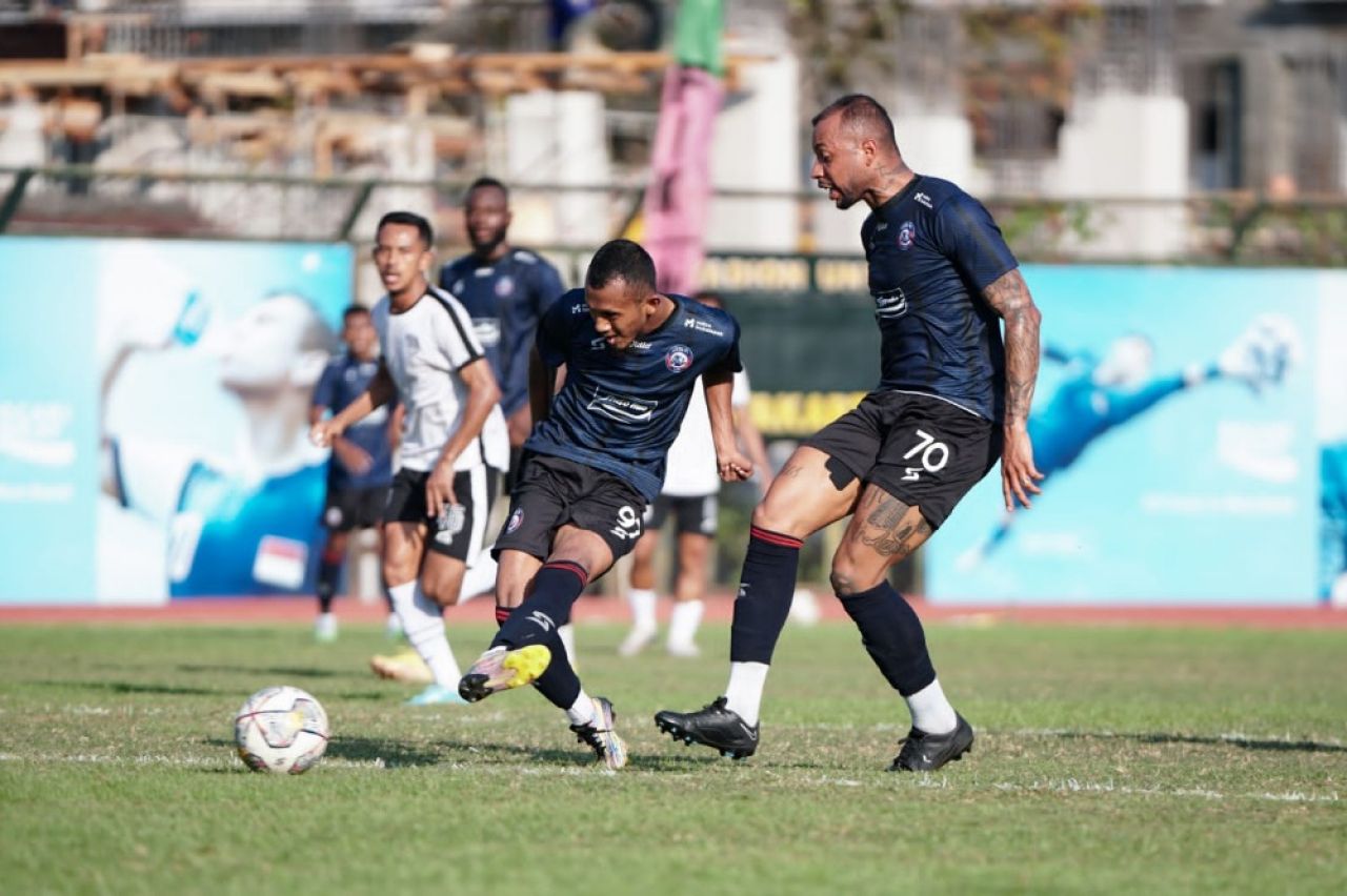 Arema FC Tutup Pemusatan Latihan dengan Hasil Pahit, Kalah 1-2 Lawan RANS Nusantara