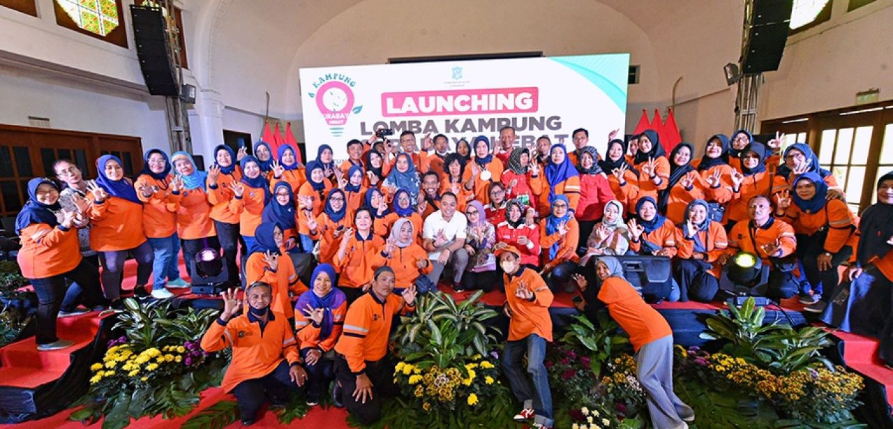 Lomba Kampung Surabaya Sehat 2023 Dimulai, Ini Indikatornya