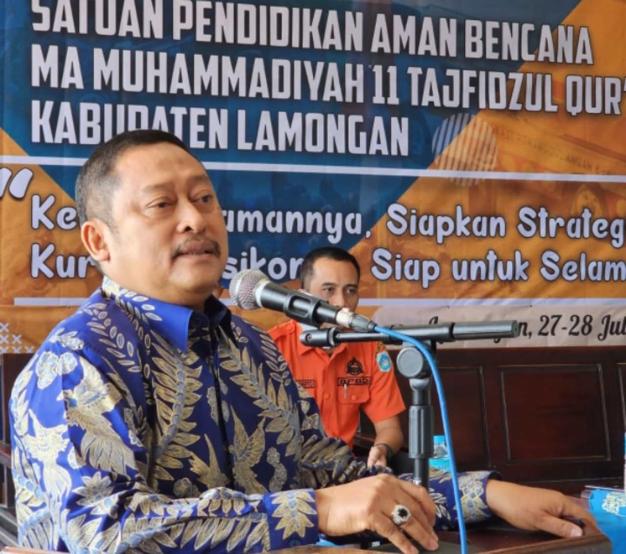 Bentuk SPAB, Kodrat Ajak Warga Lamongan Pahami Pencegahan Risiko Bencana
