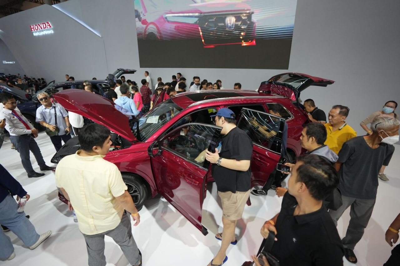 Penjualan Honda 1.992 Unit di GIIAS 2023, Terbanyak Brio dan CR-V