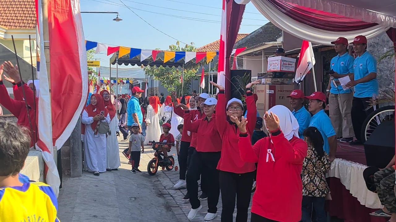 Iki Lho Rek Line Dance Tambak Medokane Ayu 3A Surabaya
