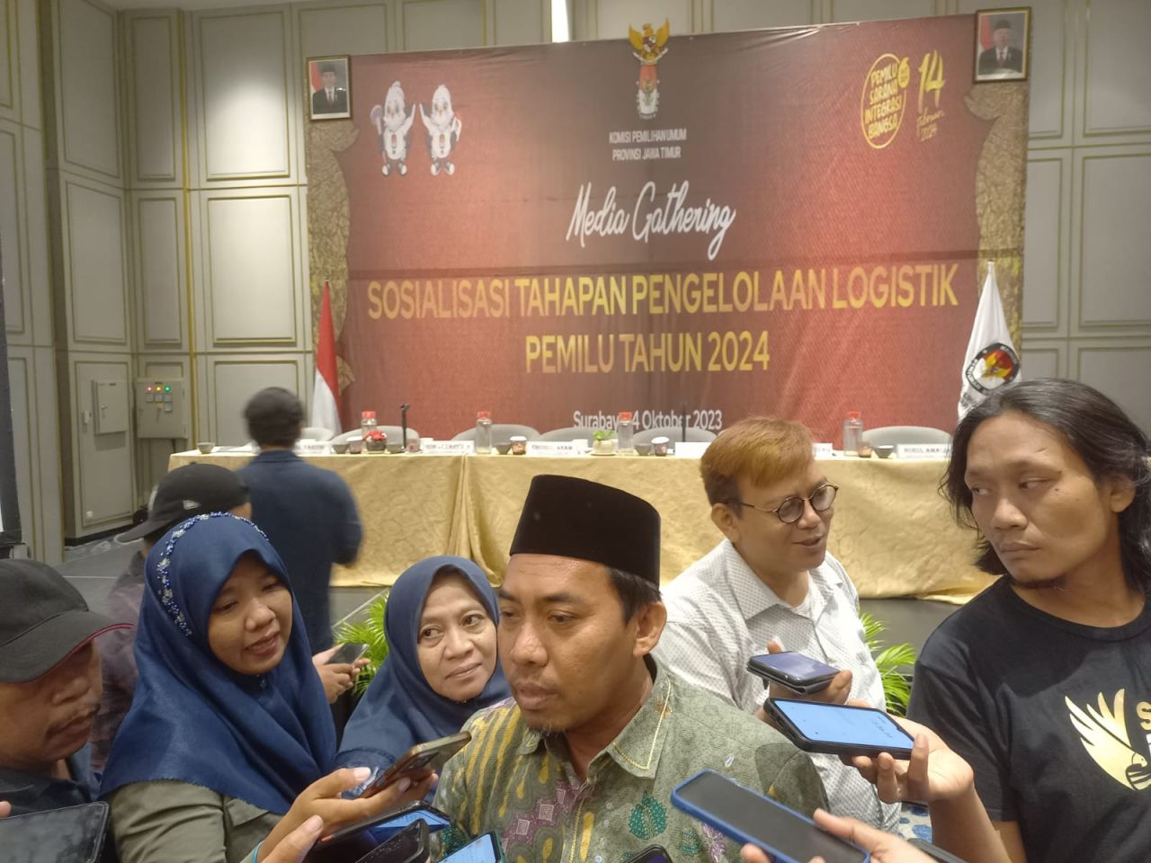 KPU Jatim Mulai Distribusikan Logistik Pemilu 2024 Tahap I ke Kabupaten/Kota