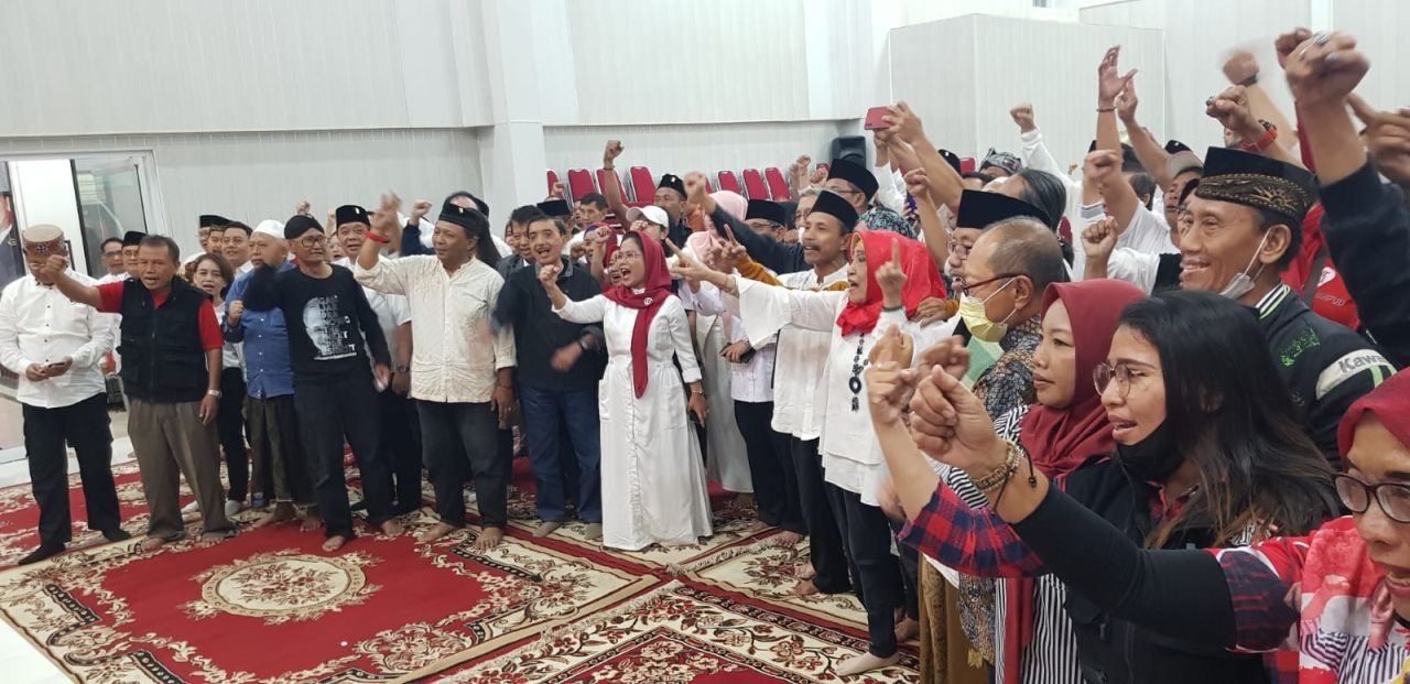 TPD Ganjar-Mahfud Jatim Gelar Doa Bersama, Untari: BIsmillah Menang!