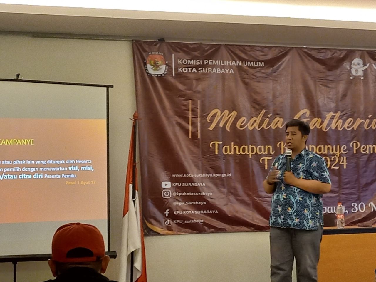 KPU Surabaya Sosialisasikan Tahapan Masa Kampanye