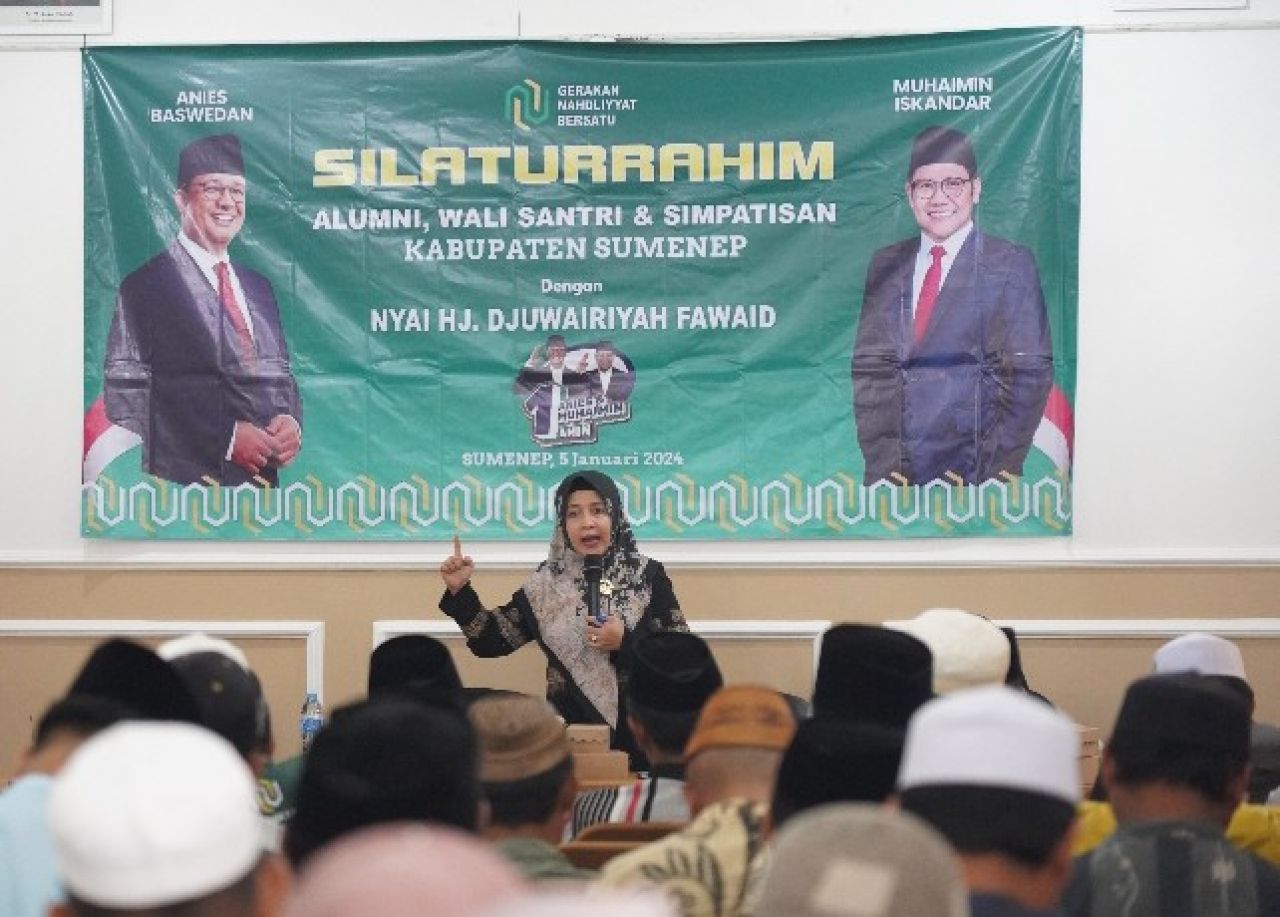 Nyai Djuwairiah Ajak Warga Madura Juga Dukung AMIN