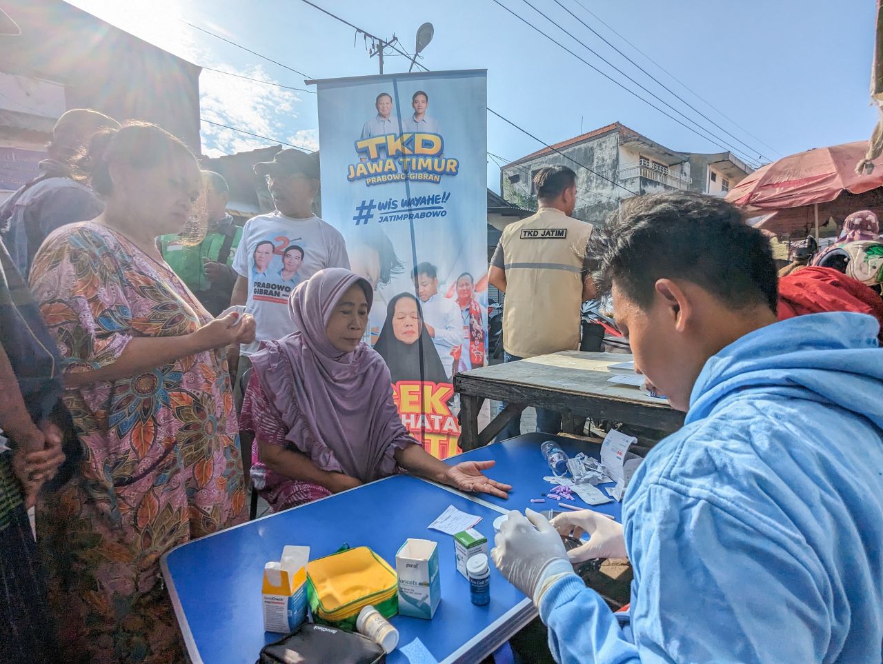 Harapan Pedagang Pasar Kilometer Surabaya untuk Prabowo-Gibran
