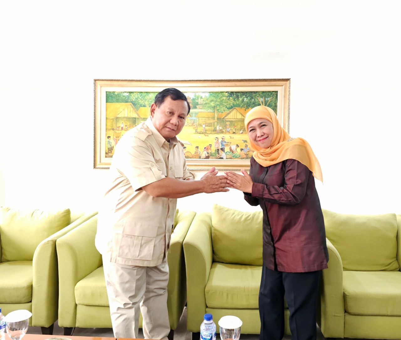 Prabowo-Gibran Sah Menang 1 Putaran, Khofifah: Harus Bisa Diterima Semua Pihak
