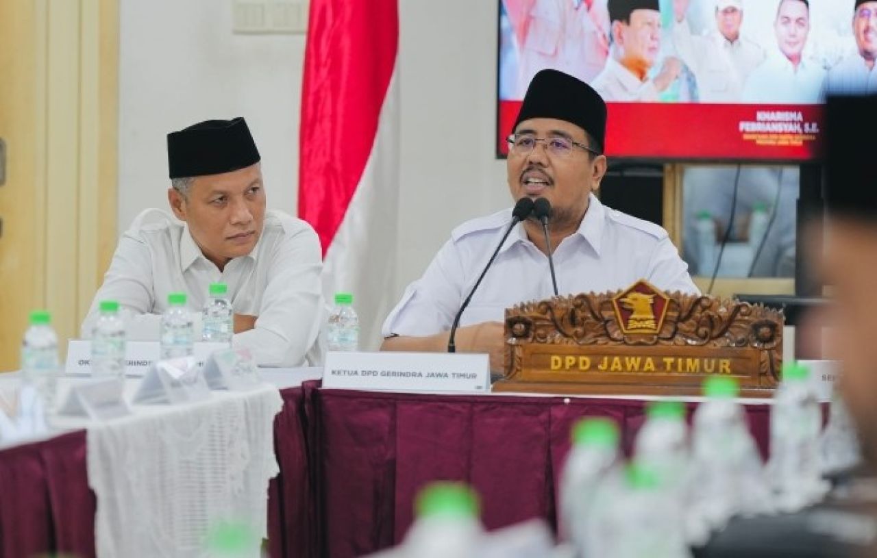 Gerindra Target Menang 24 Pilkada di Jatim, Mana Saja?