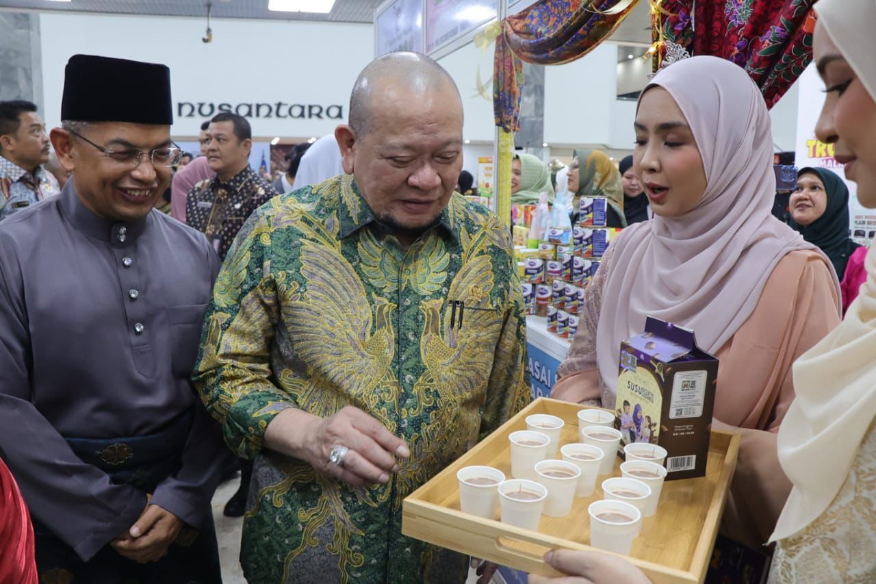 Ketua DPD RI Terima Delegasi dari Trengganu Malaysia