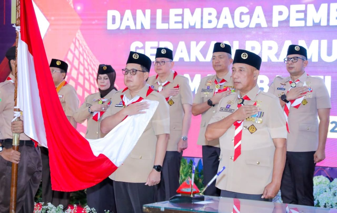 Kwarnas Kukuhkan Pengurus Kwarda Pramuka Jatim Masa Bakti 2024-2025, Ini Pesan Buwas