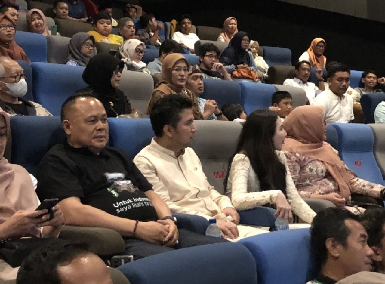 KAHMI Jatim Nobar Lafran Pane, Ribuan Penonton Terpukau