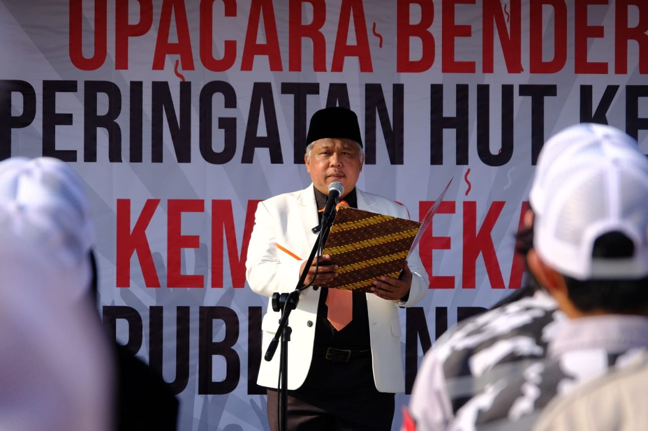 Upacara HUT RI ke-79, Ketua PKS Jatim Apresiasi Ketegasan Indonesia Bela Palestina