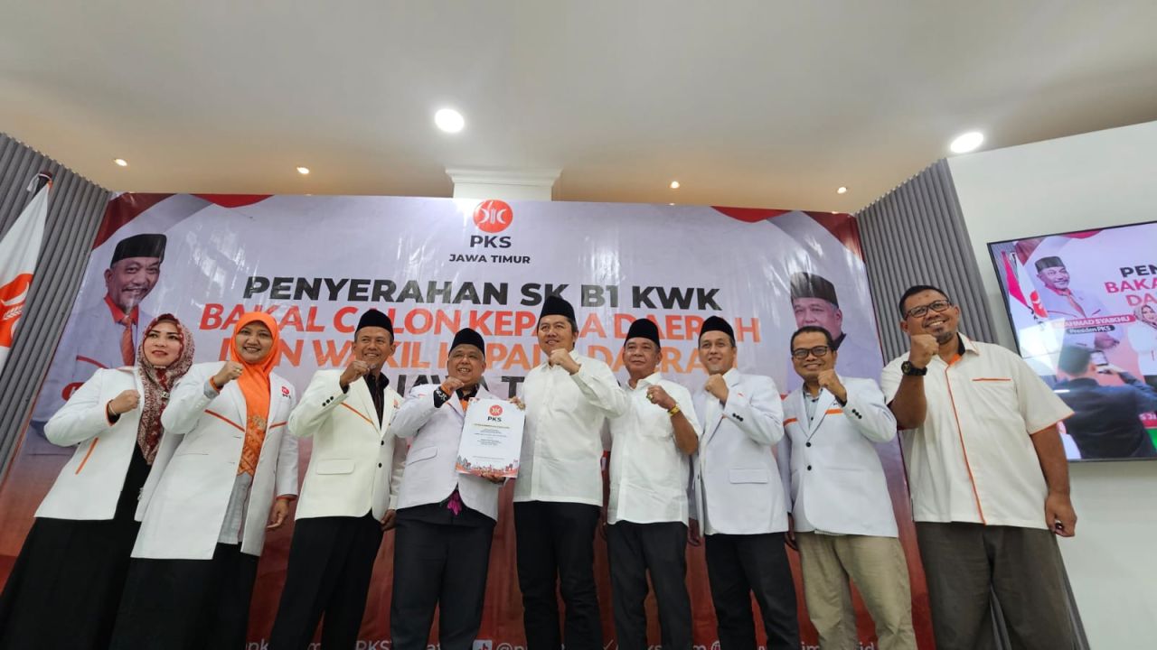 Serahkan 7 Rekom B1KWK, Ketua PKS Jatim: Siap All Out Raih Kemenangan Berkah dan Bermartabat