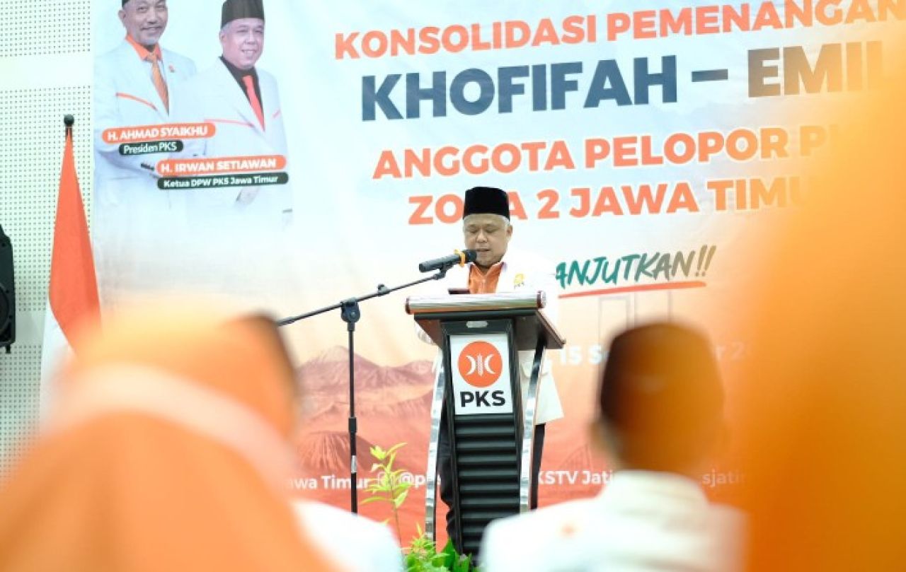 Konsolidasi Pemenangan di Jember, Ketua PKS Jatim Puji Kinerja Khofifah Periode Pertama