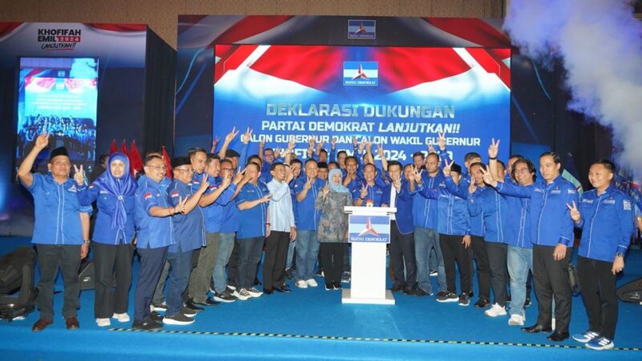 Rakerda Partai Demokrat Jatim, Tim Squadron Solid Menangkan Khofifah - Emil