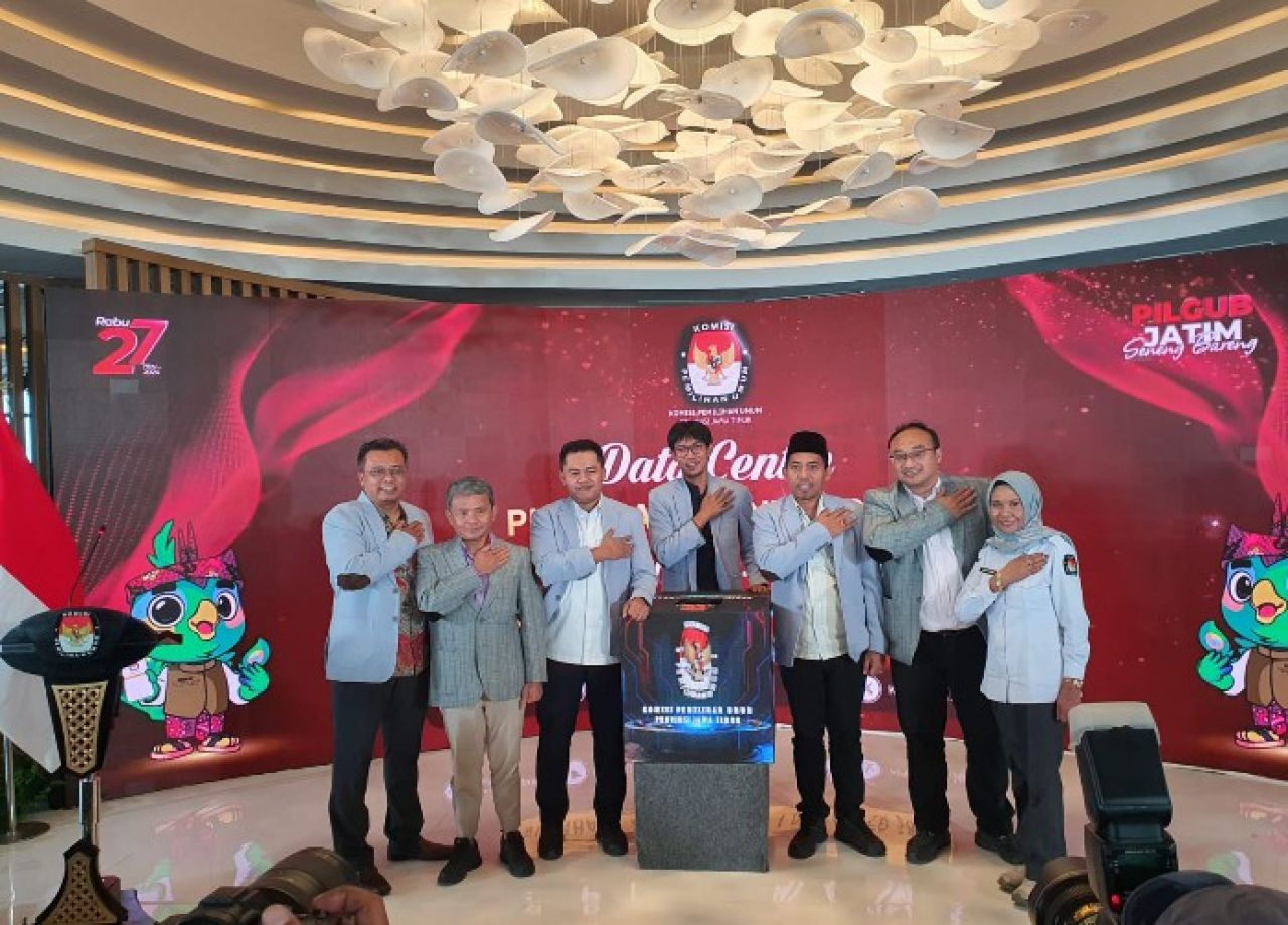 KPU Jatim Launching Data Center untuk Kawal Rekapitulasi Pilkada 2024