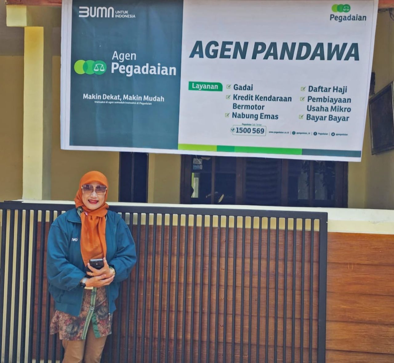 Agen Pegadaian Ini Raih Omset Lebih Dari Rp.600 Juta, Langsung Diganjar Insentif Finansial