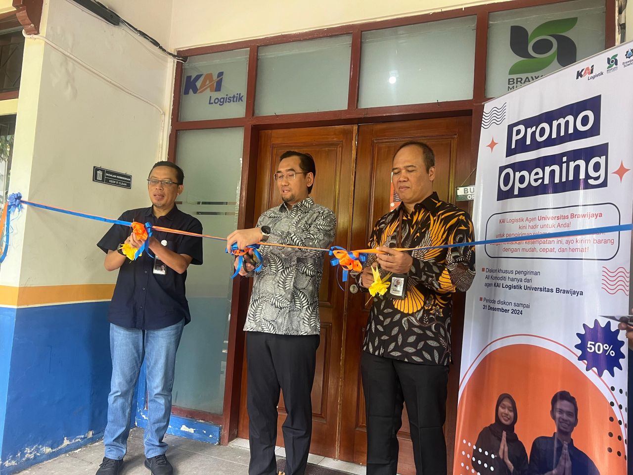 Sasar Sektor Akademik, KAI Logistik Hadirkan Service Point di Kawasan UB Malang
