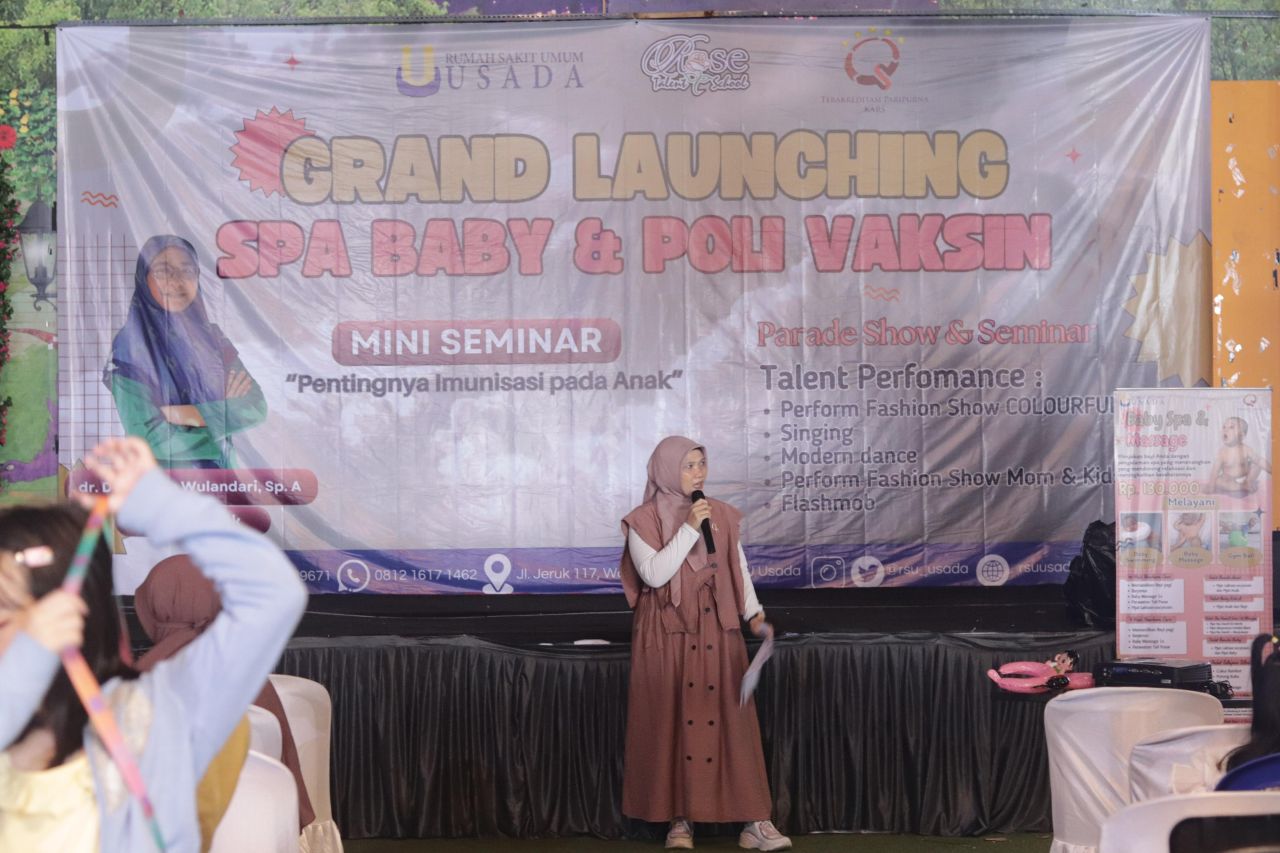 Rumah Sakit Usada Sidoarjo Launching Layanan Baby Spa dan Poli Vaksin