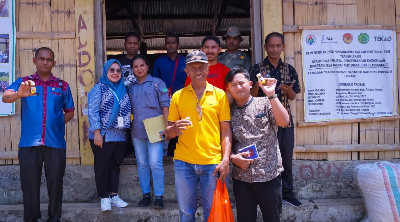 Desa Inegena di Kecamatan Bajawa Utara, Kabupaten Ngada, Provinsi Nusa Tenggara Timur, kini menjadi contoh sukses pelaksanaan Program Transformasi Ekonomi Kampung Terpadu (TEKAD). (Foto: ist)