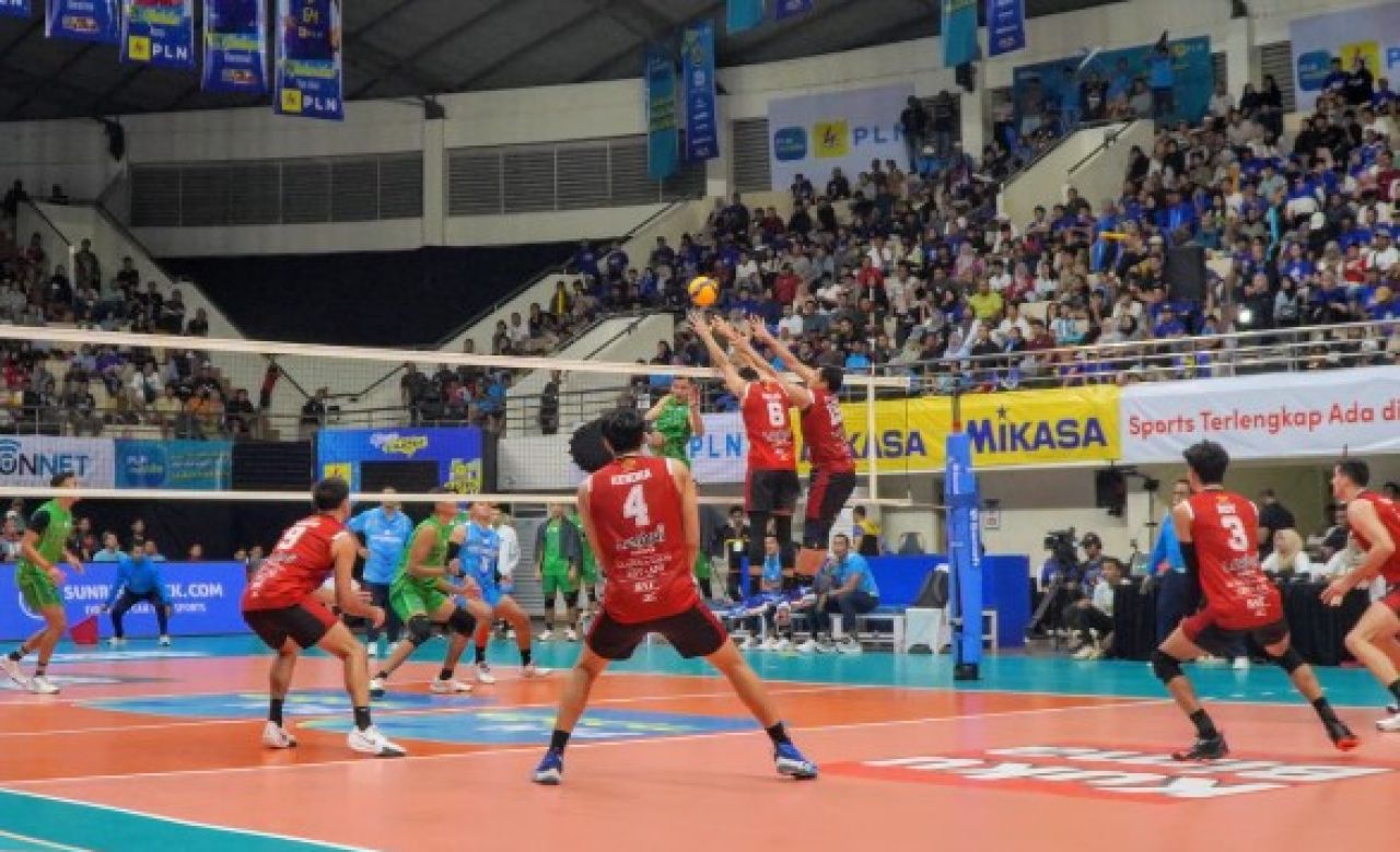 LavAni Juara Putaran Pertama Proliga 2025 usai Tumbangkan Palembang Bank Sumsel Babel